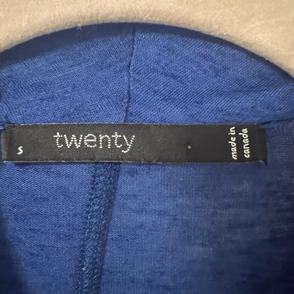 Twenty scoop neck long sleeve burnout top - Picture 3 of 4